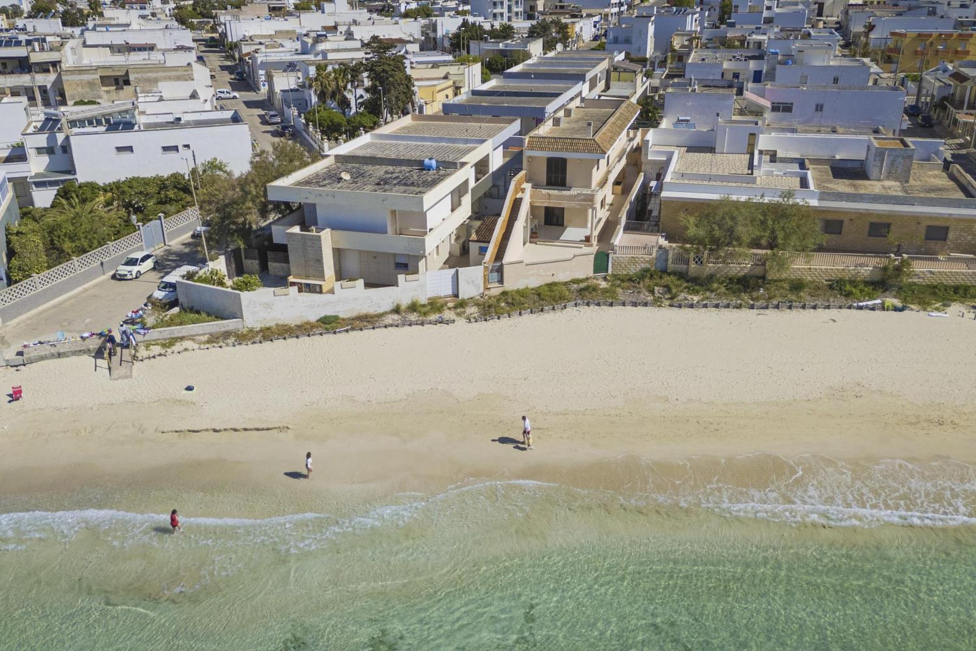 Appartamento Casa vista mare direttamente in spiaggia m237 Porto Cesareo Esterno foto